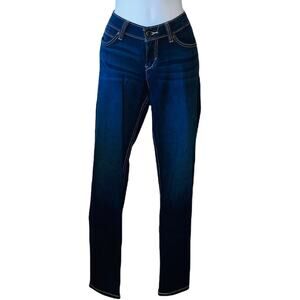 Levi’s low rise blue jean stretch skinny jeans
